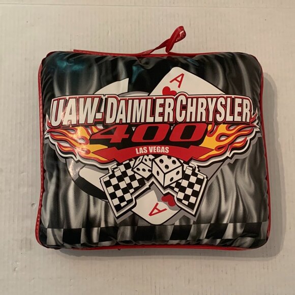 UAW- Daimler Chrysler 400 Las Vegas Seat Cushion Pillow Racing - Picture 2 of 6